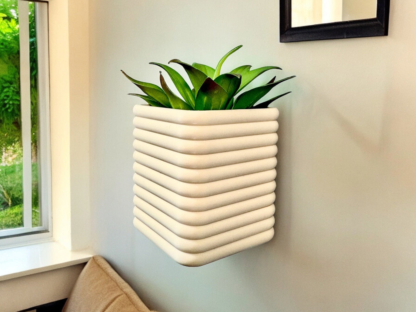 Wall Planter Square - Home & Office Decor - Perfect Gift for Plant Lovers