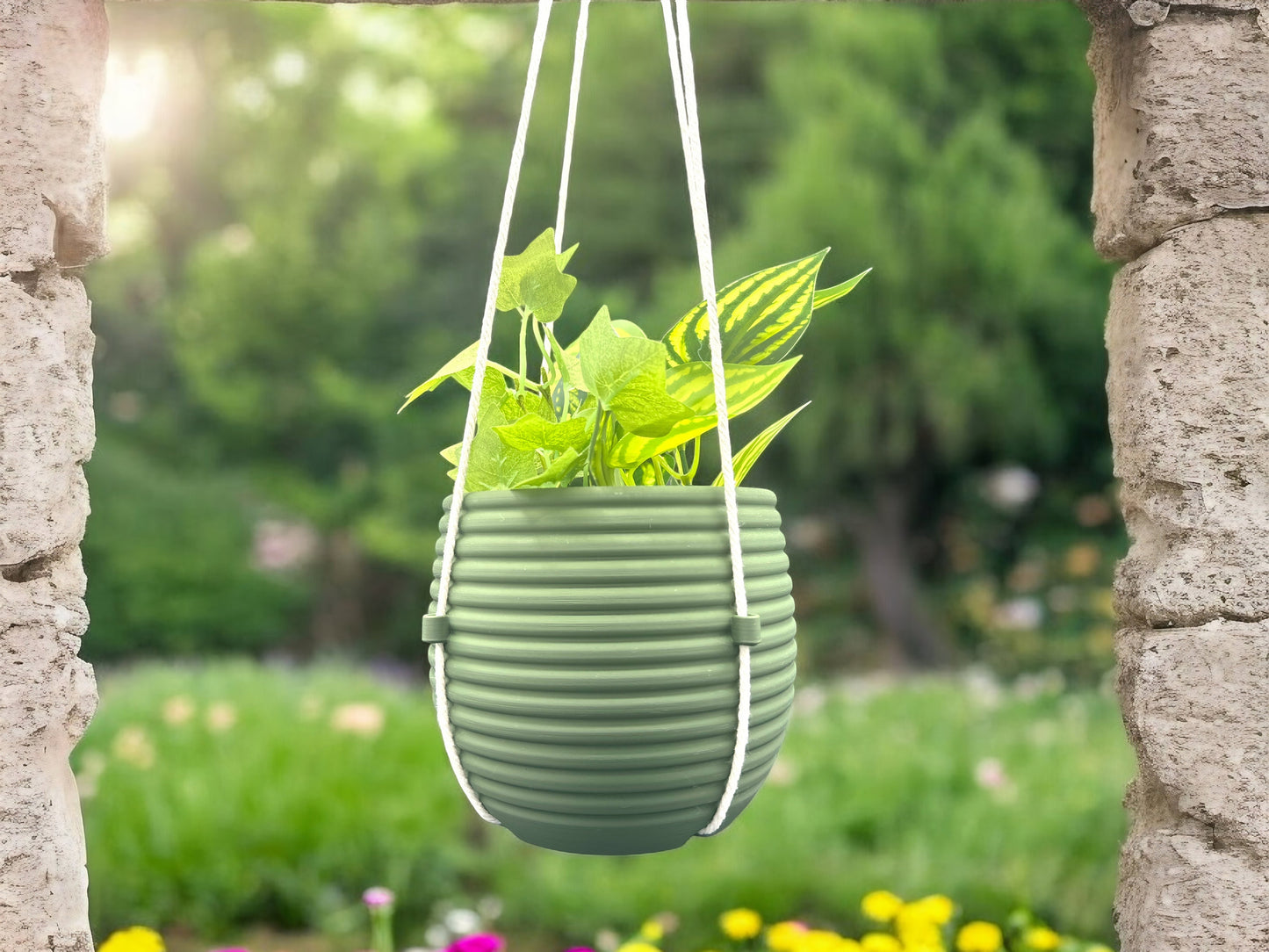 Hanging Air Planter - Hive Pot for Stylish Home Decor, Modern Planter, Wall Decor, Indoor Plants, Gift for Plant Lovers